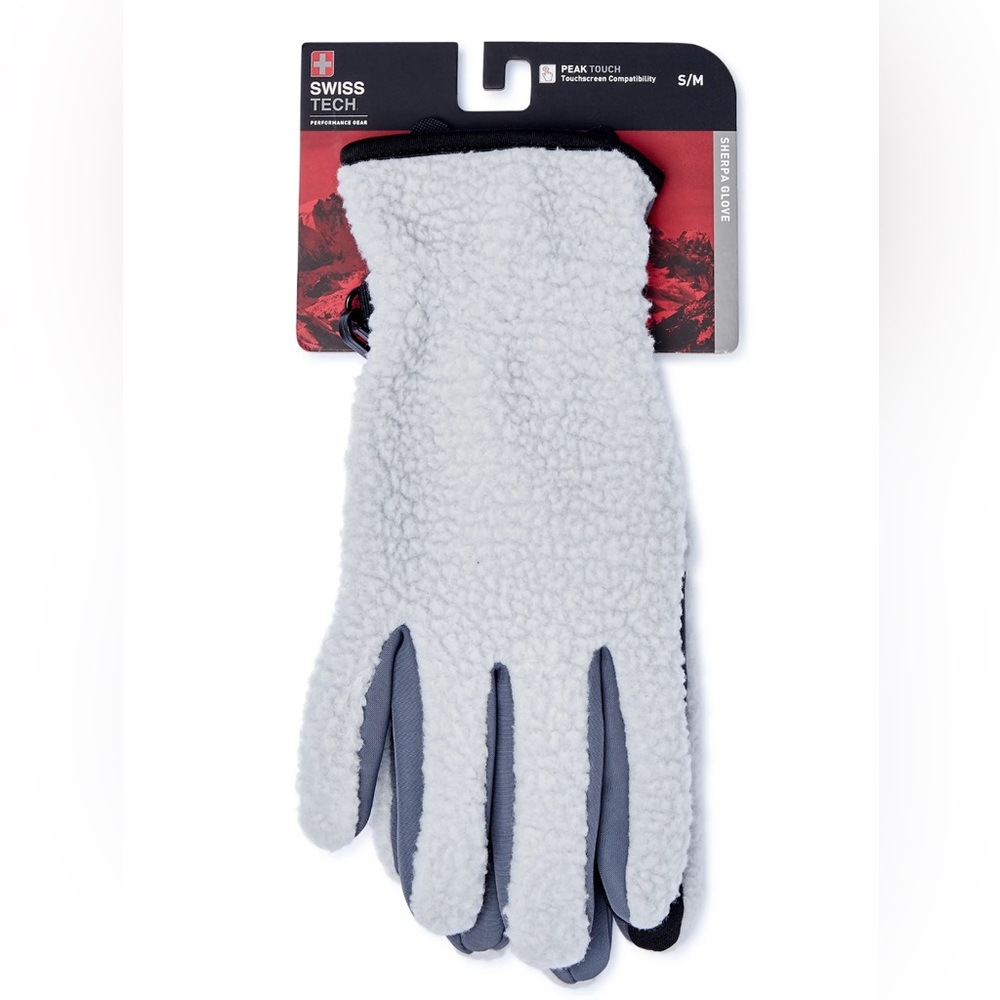 Swiss Tech Mens Sherpa Glove Size S/M